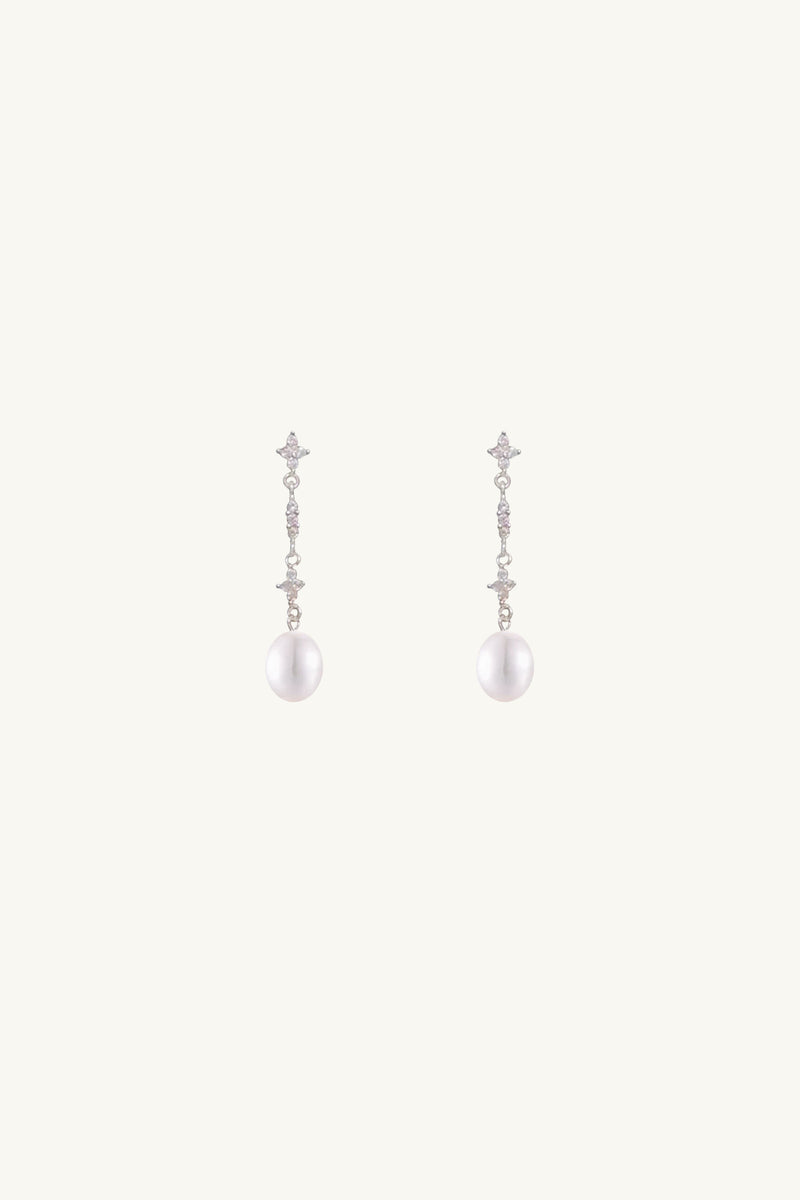 Pearl Radiance Drop Earrings