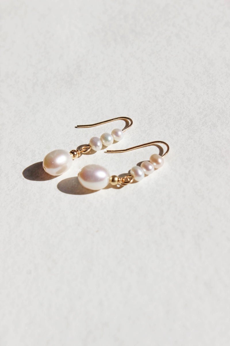 Thalia Pearl Earrings