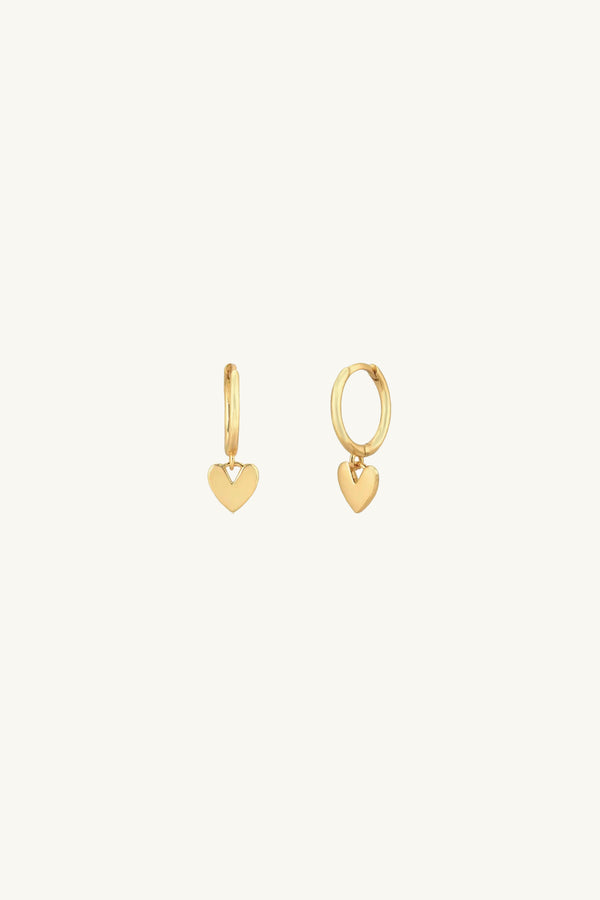 Petite Heart Earrings