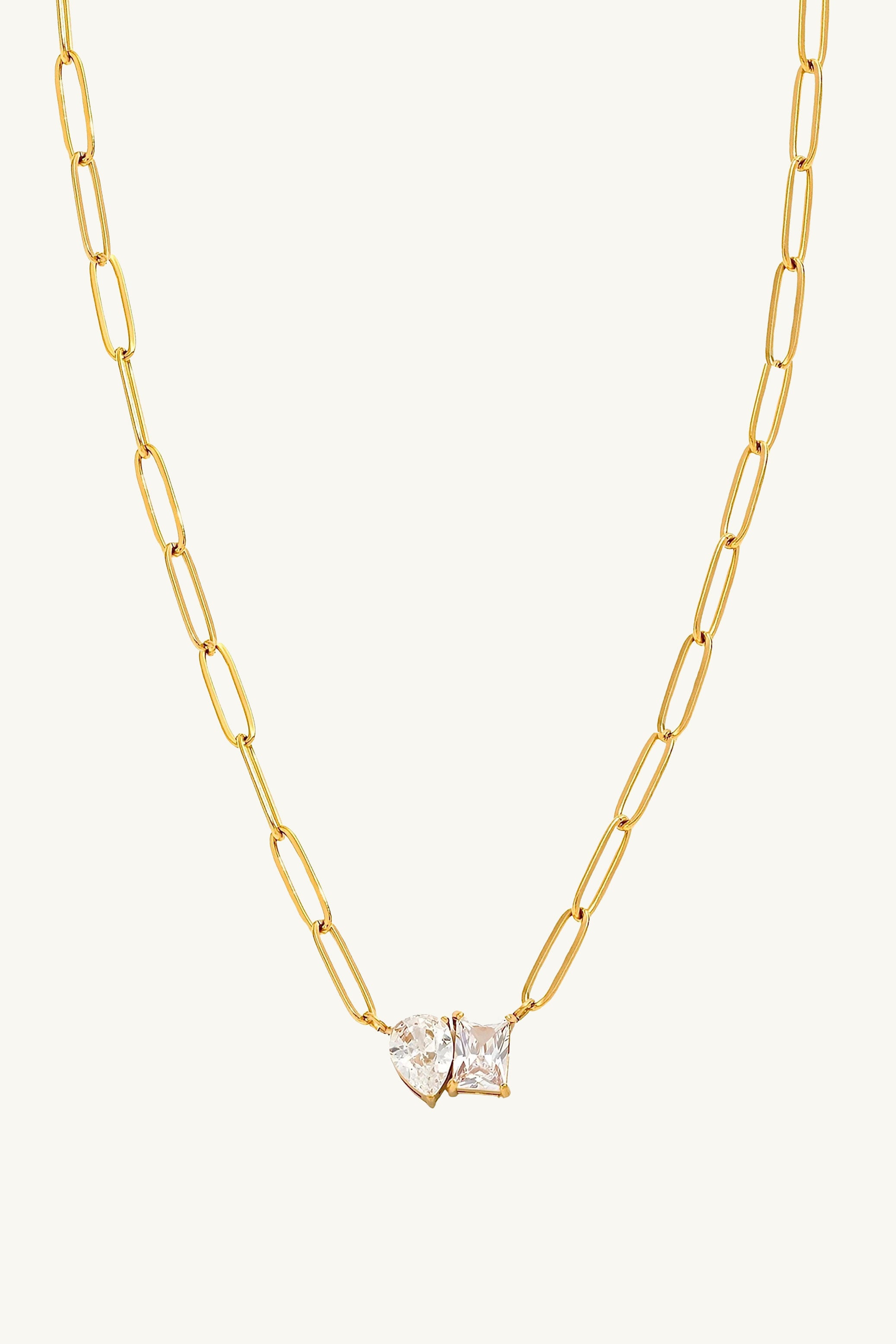 Radiant Duo Chain Necklace