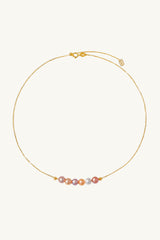 Radiant Sunset Pearl Necklace