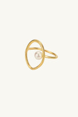 Round Pearl Ring