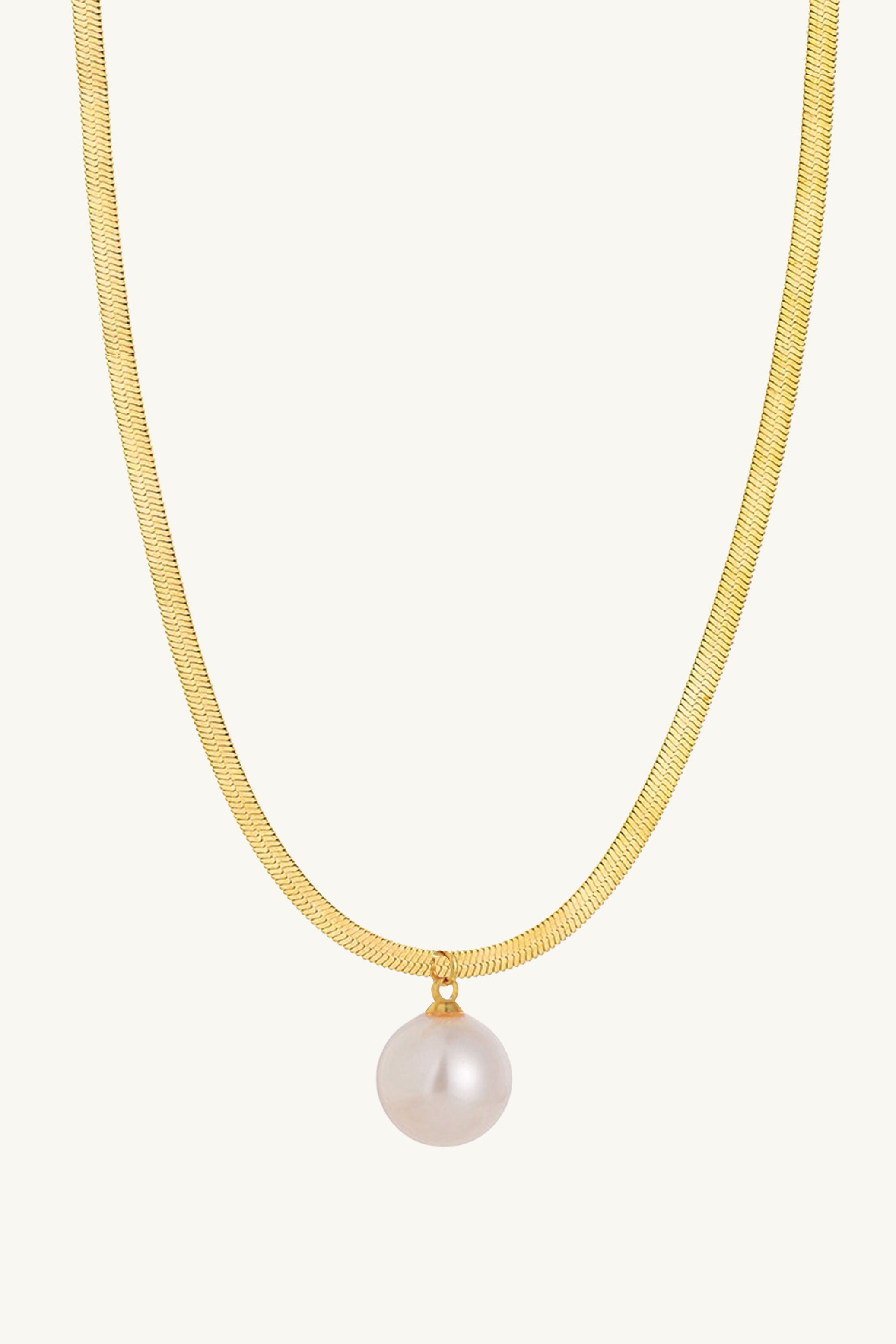 Serpentine Pearl Necklace