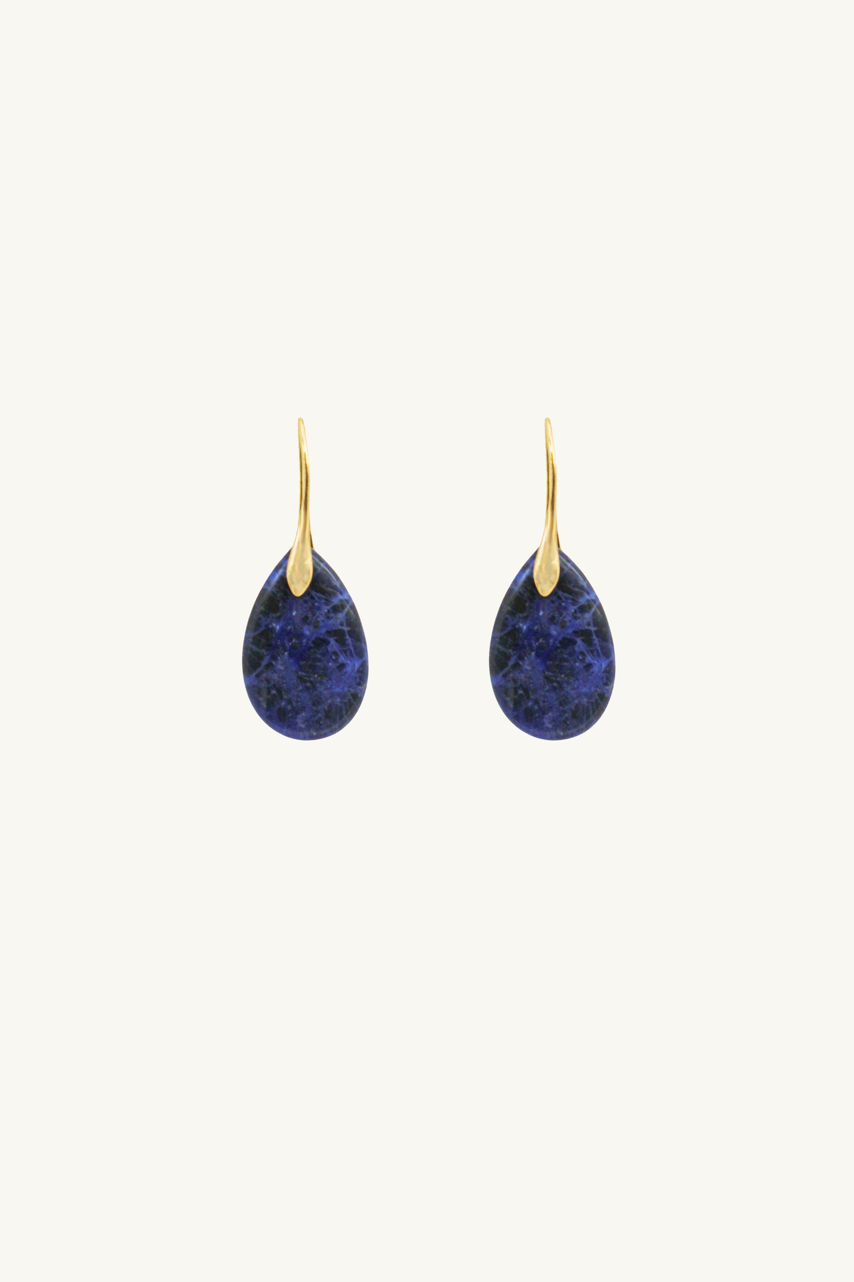 Teardrop Earring/Lapis Lazuli