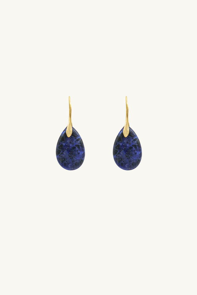 Teardrop Earring/Lapis Lazuli