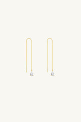 Teardrop Threader Earrings