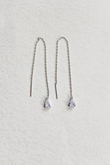 Teardrop Threader Earrings