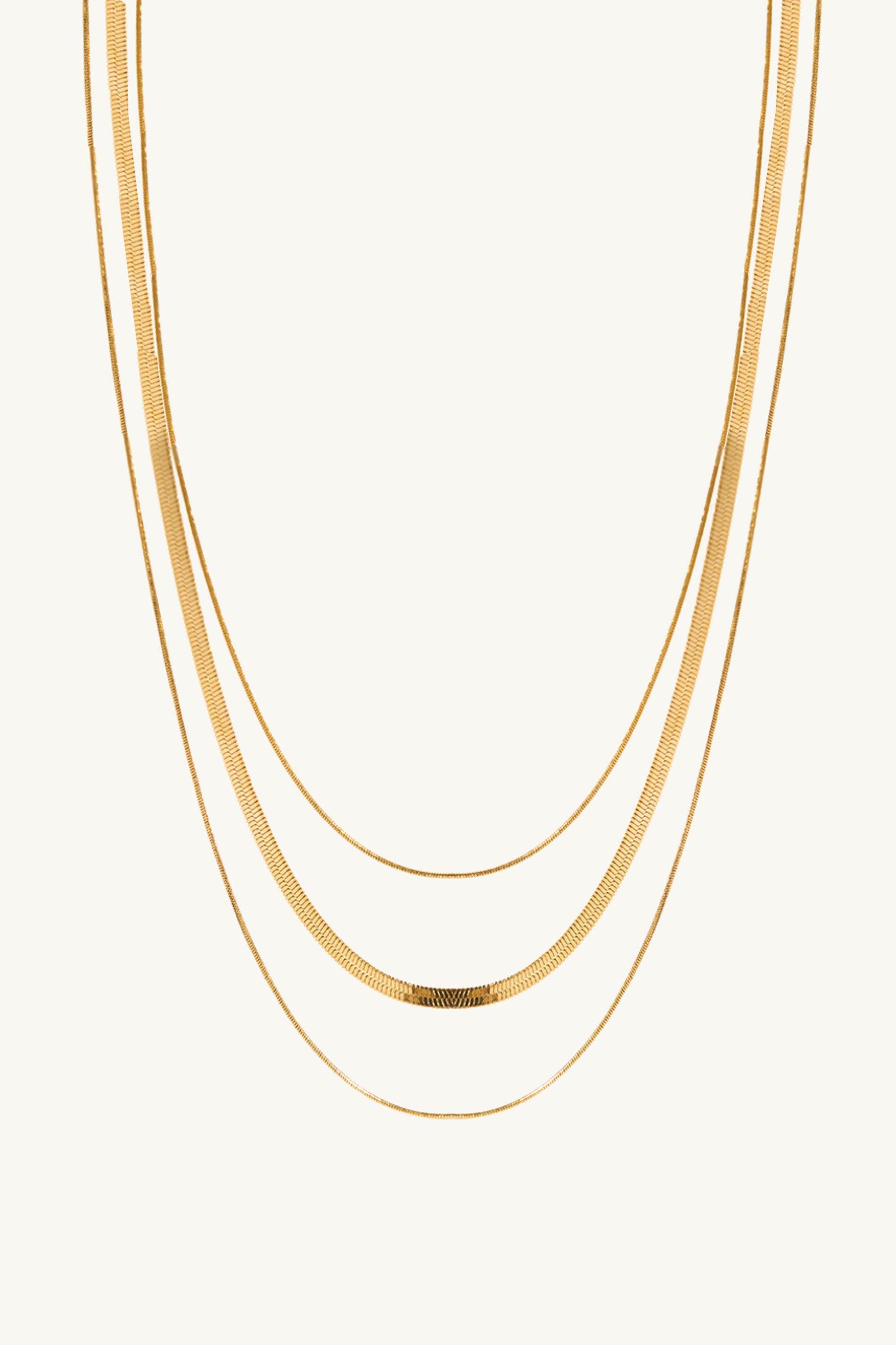 Triple Layered Necklace