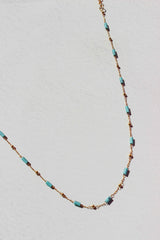 Turquoise Chain Necklace