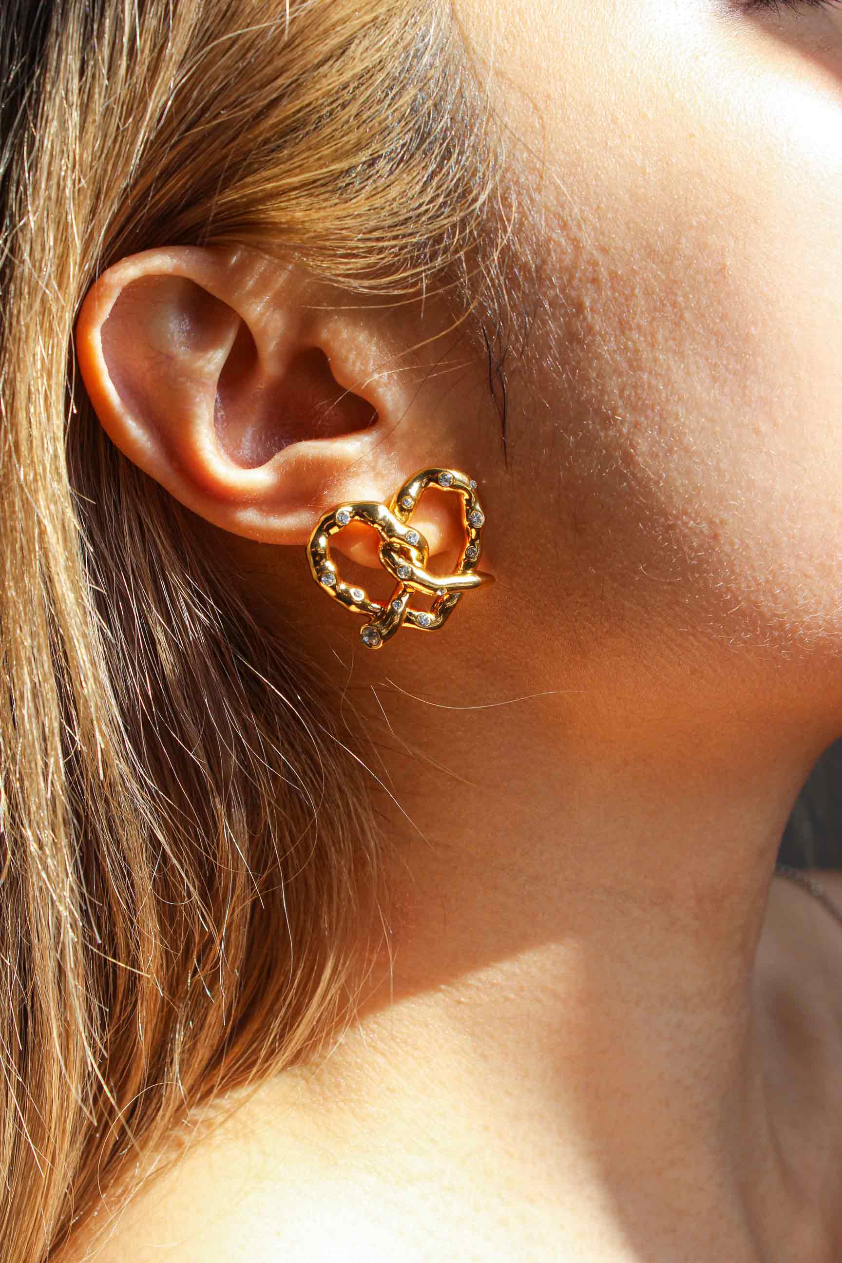 Brezel Earrings/Large