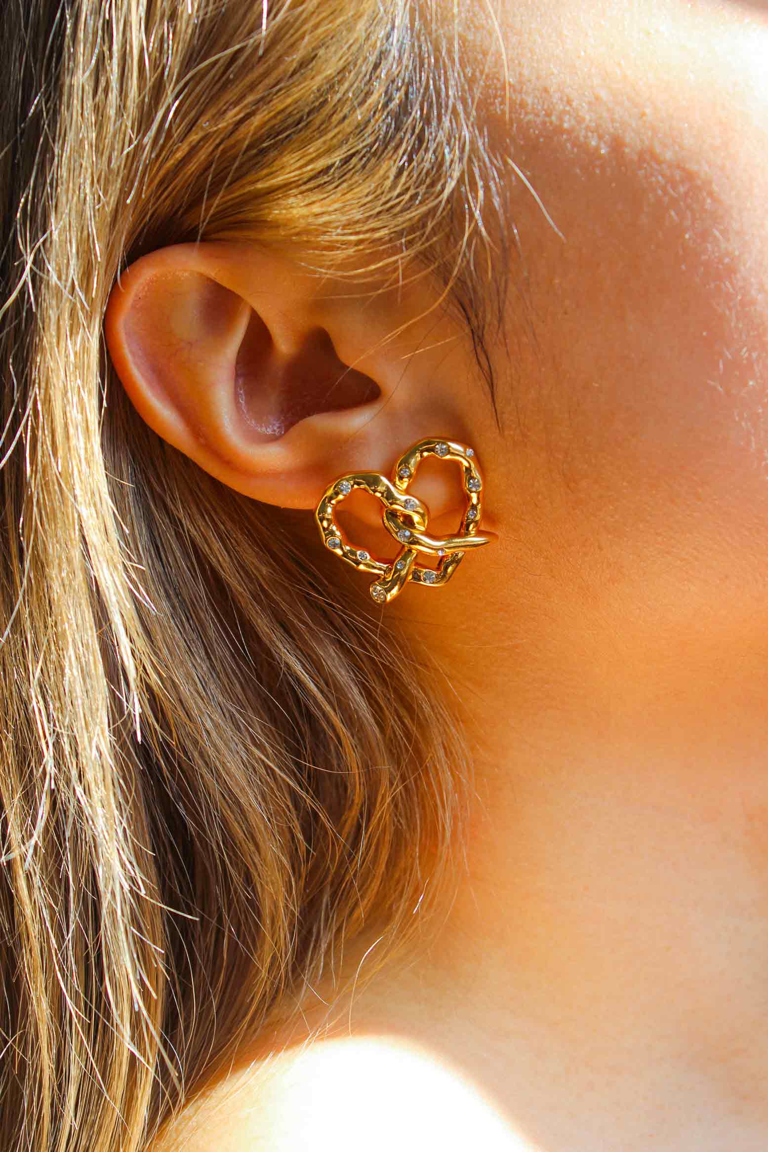 Brezel Earrings/Large
