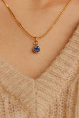 Necklace Charm/Birthstone