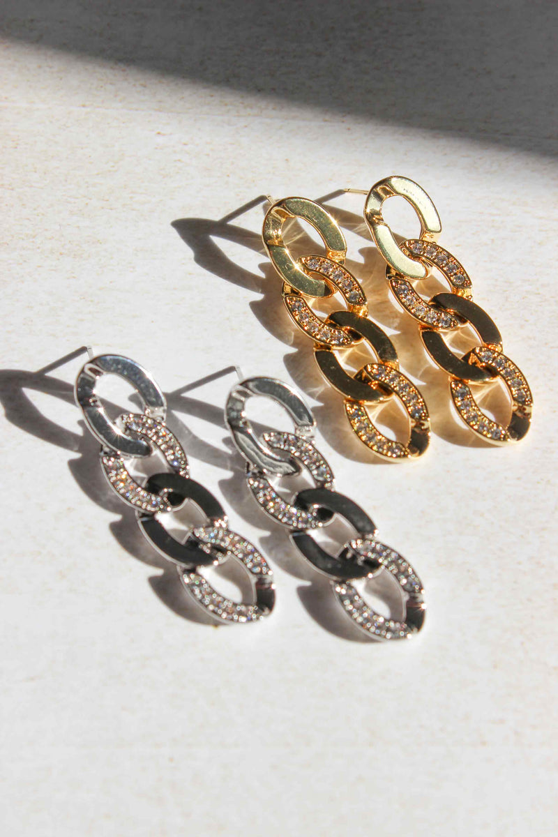 Noelle Earrings/Silver