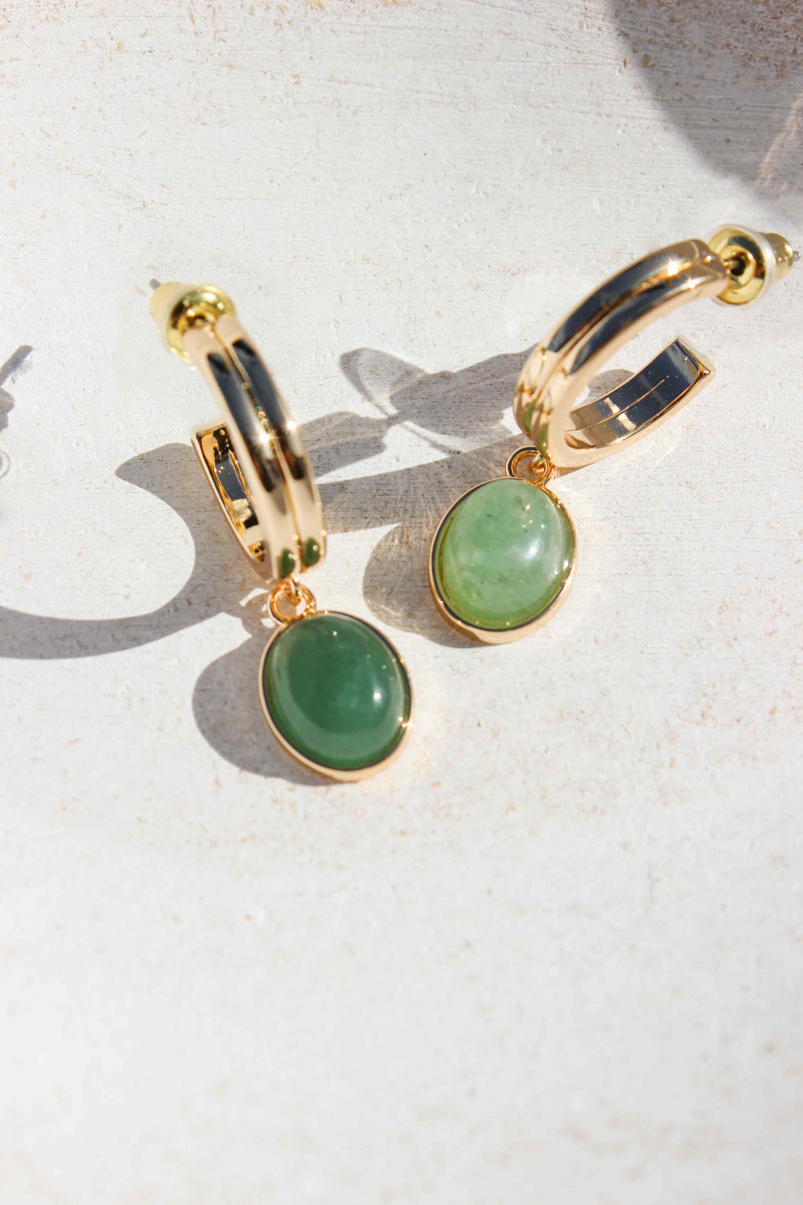 Aventurine Earrings