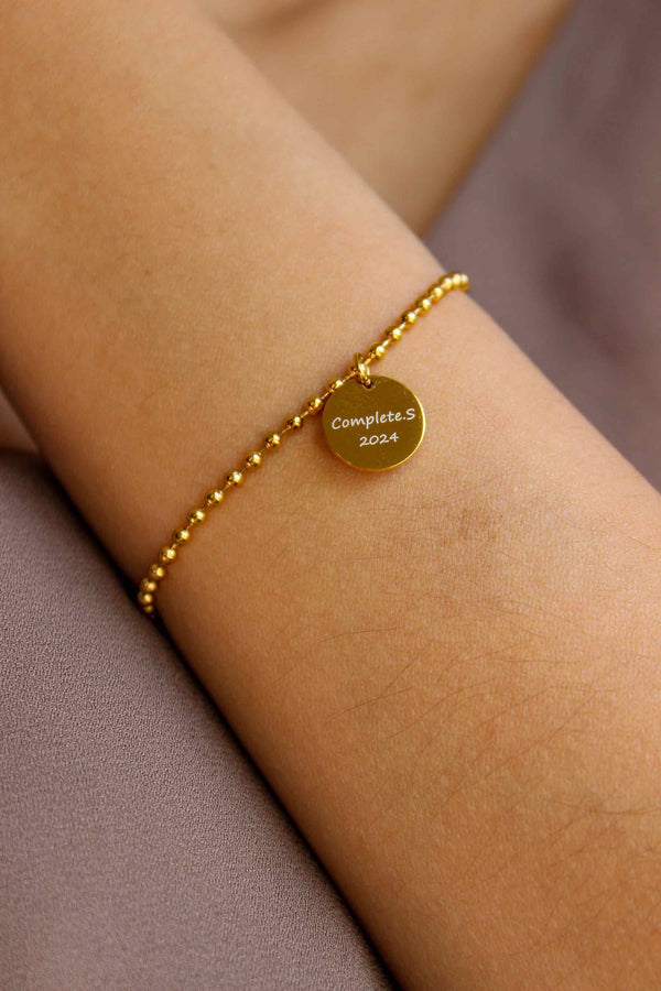[PRE-ORDER] Classic Pendant Bracelet With Engraving