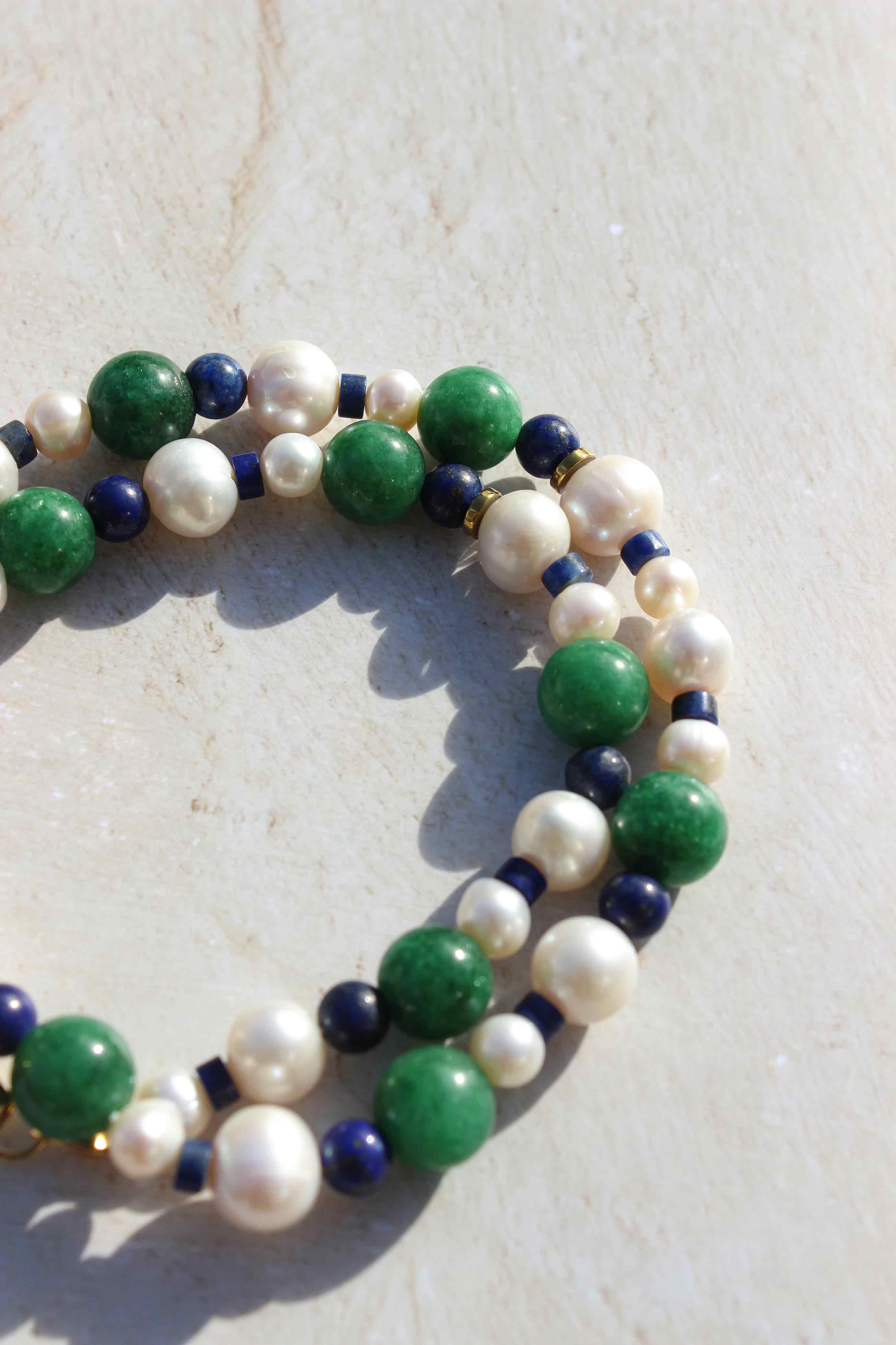 Verdant Waves Necklace