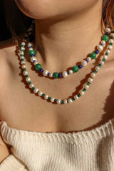 Verdant Waves Necklace