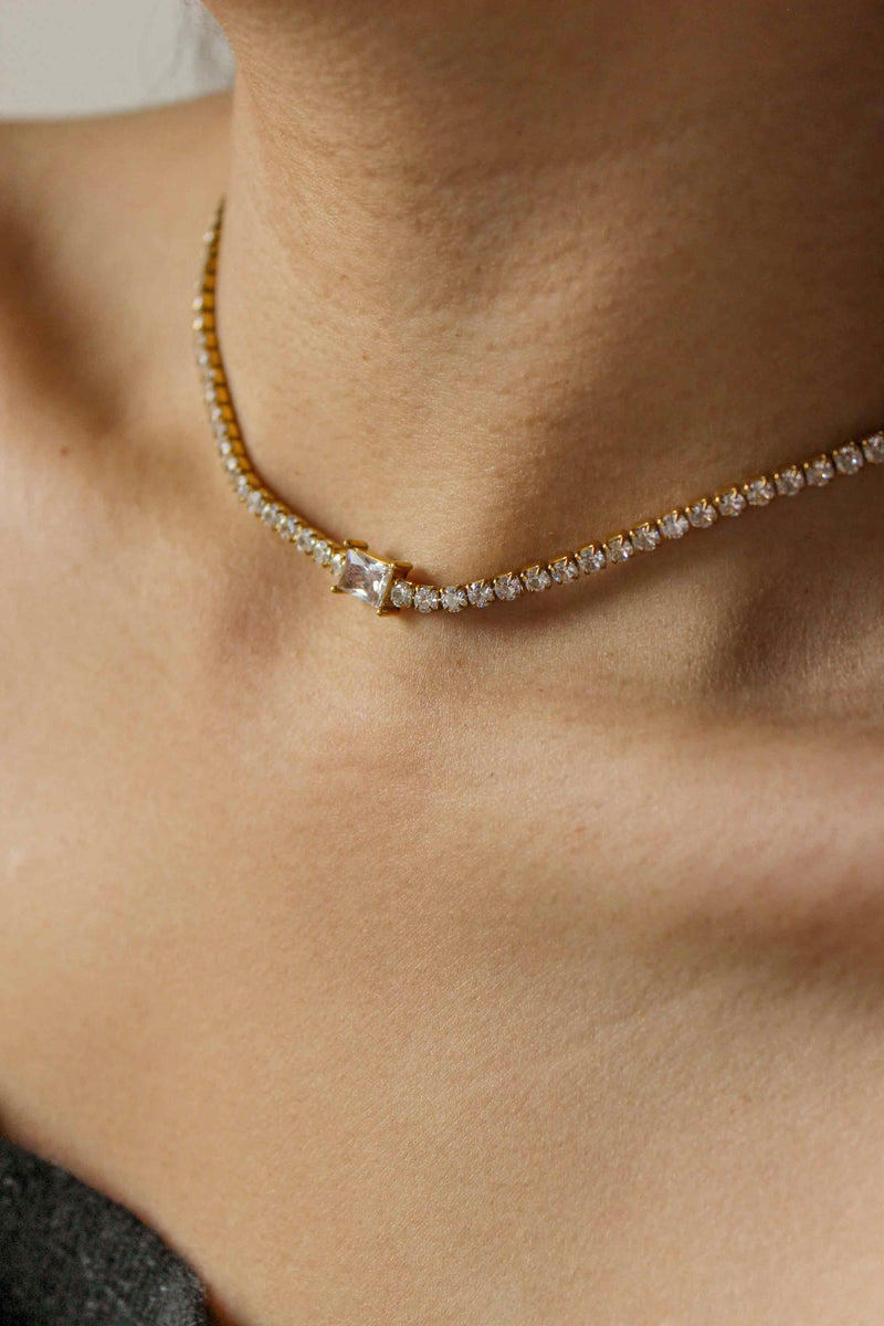 Glimmer Necklace and Bracelet Set