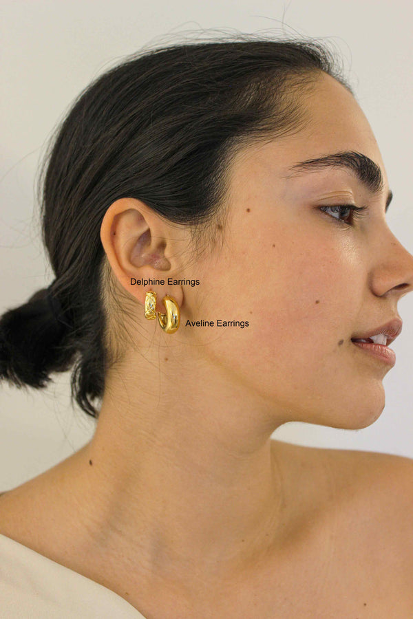 Delphine Hoop Earrings