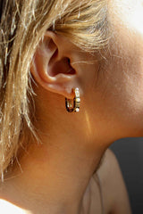 Lillian Hoop Earrings/Gold