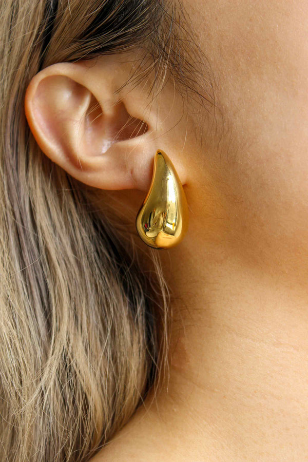 Teardrop Earrings/Gold