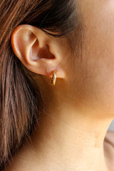 Nina Huggie Earrings