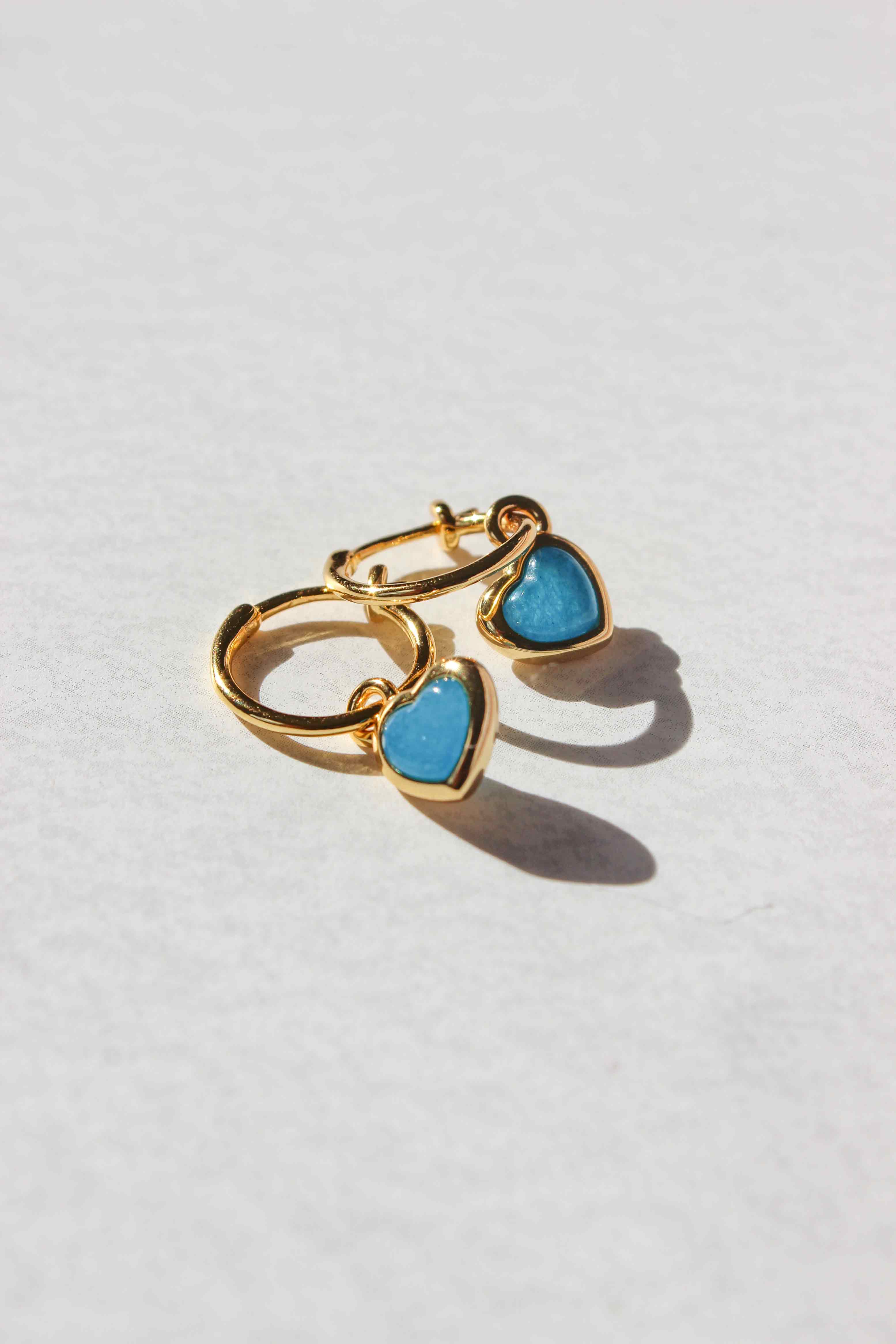 Heartfelt Earrings/Ocean