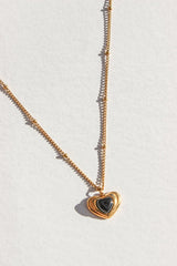 Onyx Love Necklace