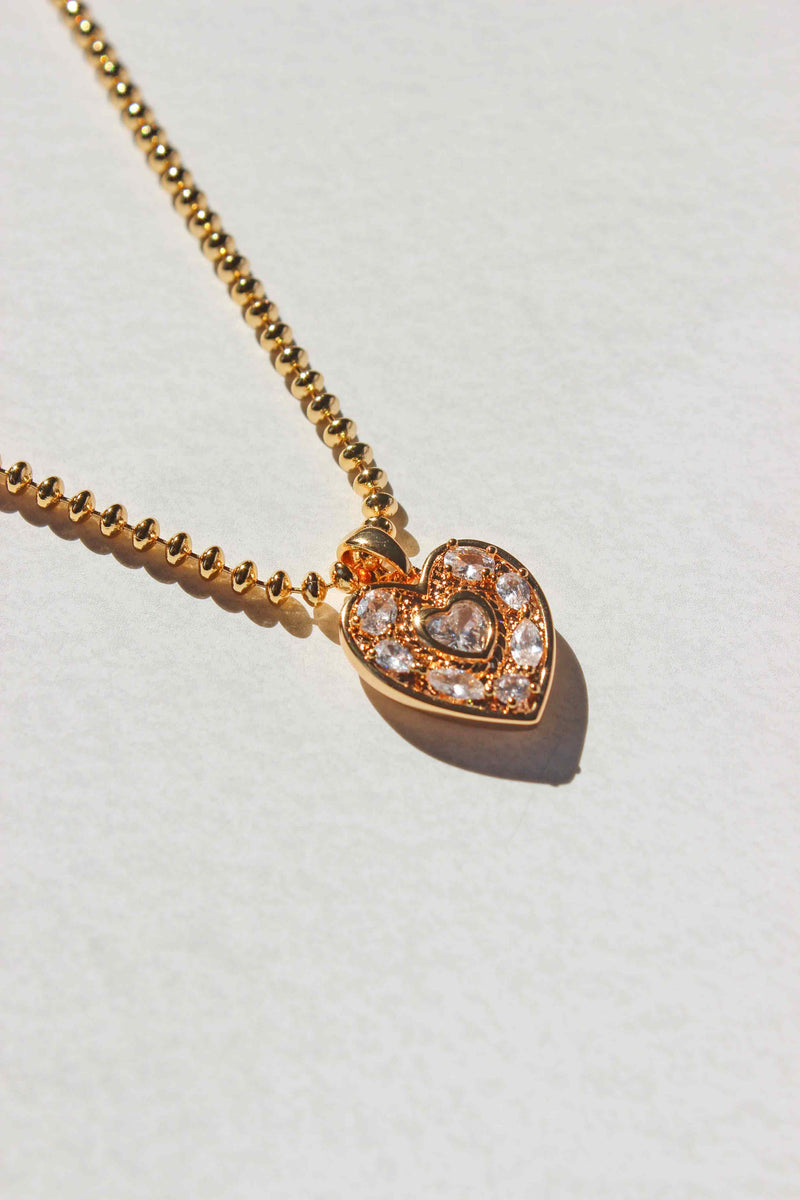 Shining Heart Necklace