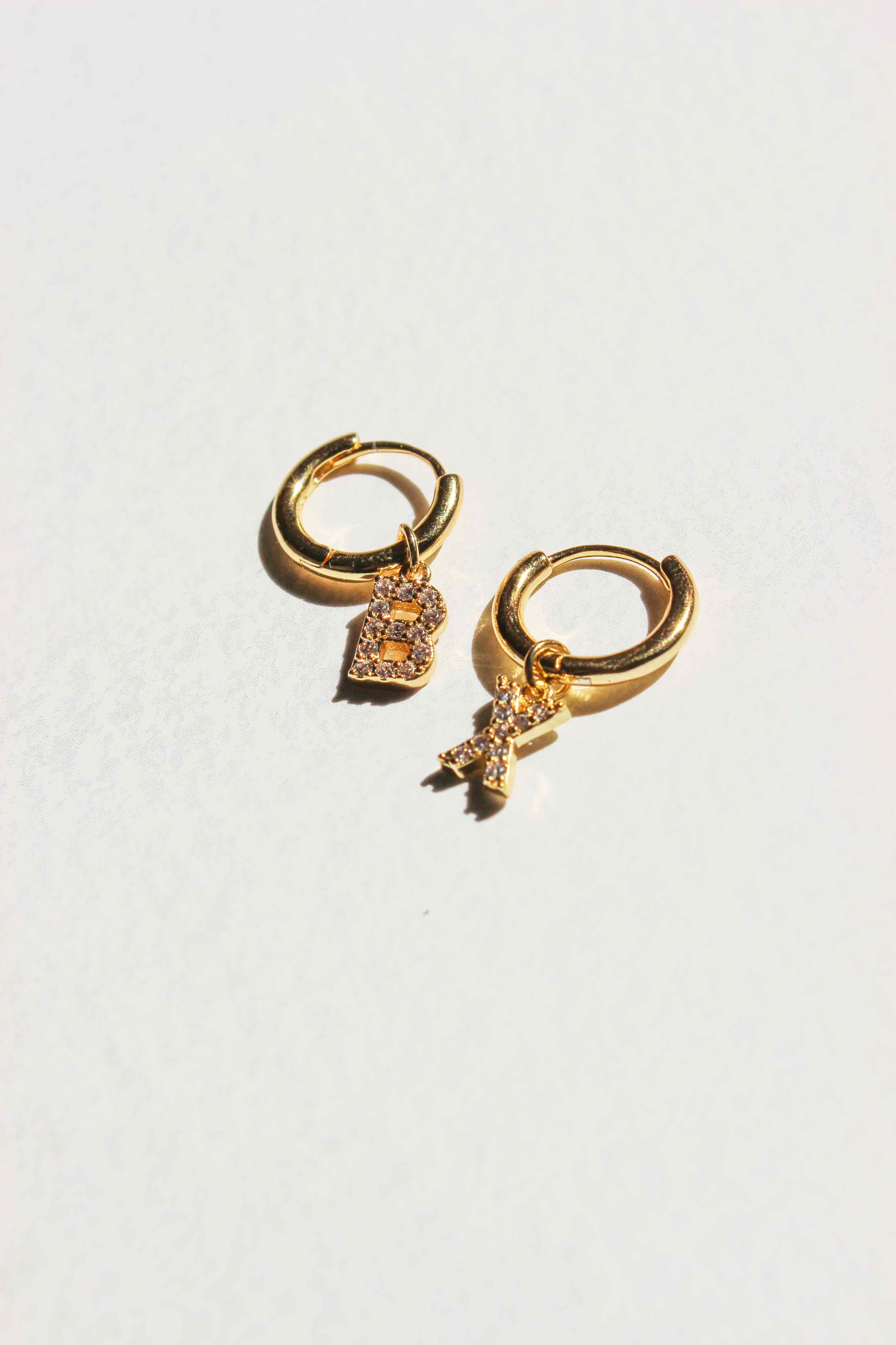 Initial Earrings