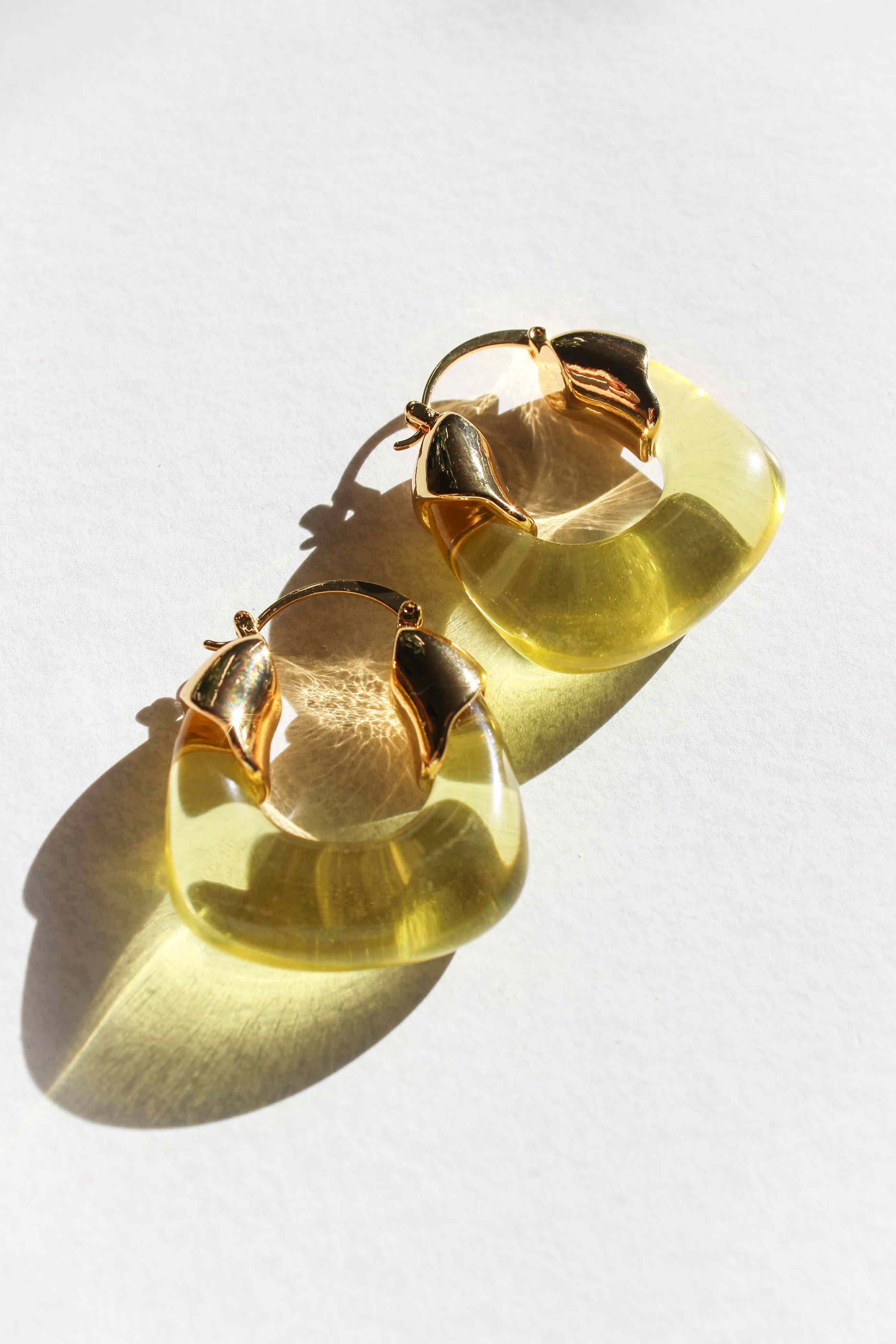 Kira Earrings/Lemon