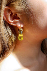 Kira Earrings/Lemon