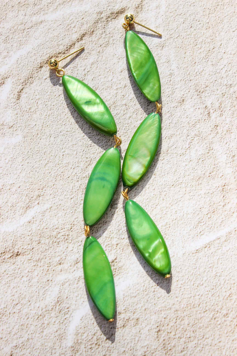 Enchanted Verdure Earrings/Long