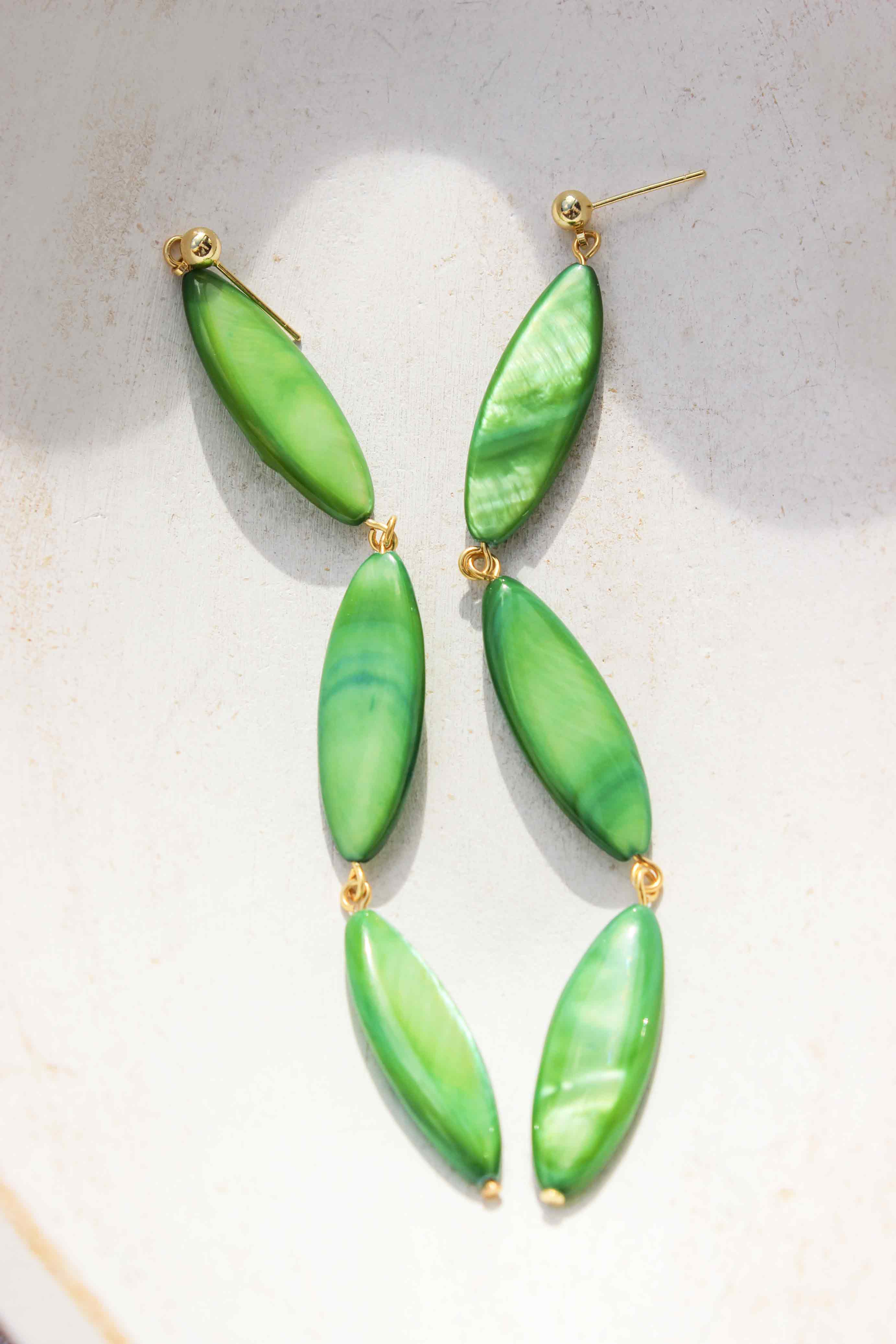 Enchanted Verdure Earrings/Long