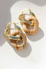 Marsha Earrings/Picture Jasper