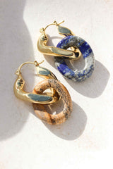 Marsha Earrings/Lapis Lazuli