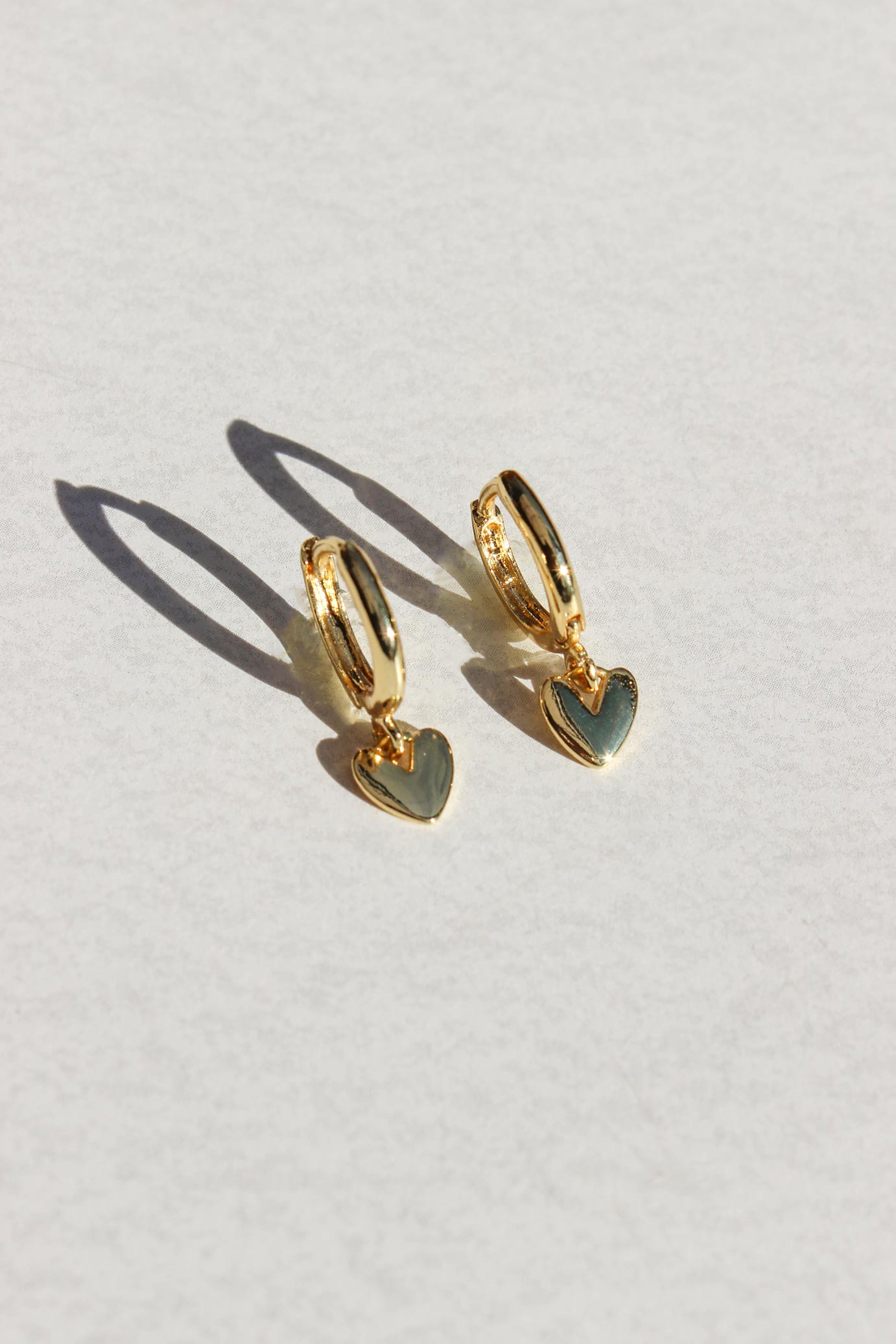 Petite Heart Earrings