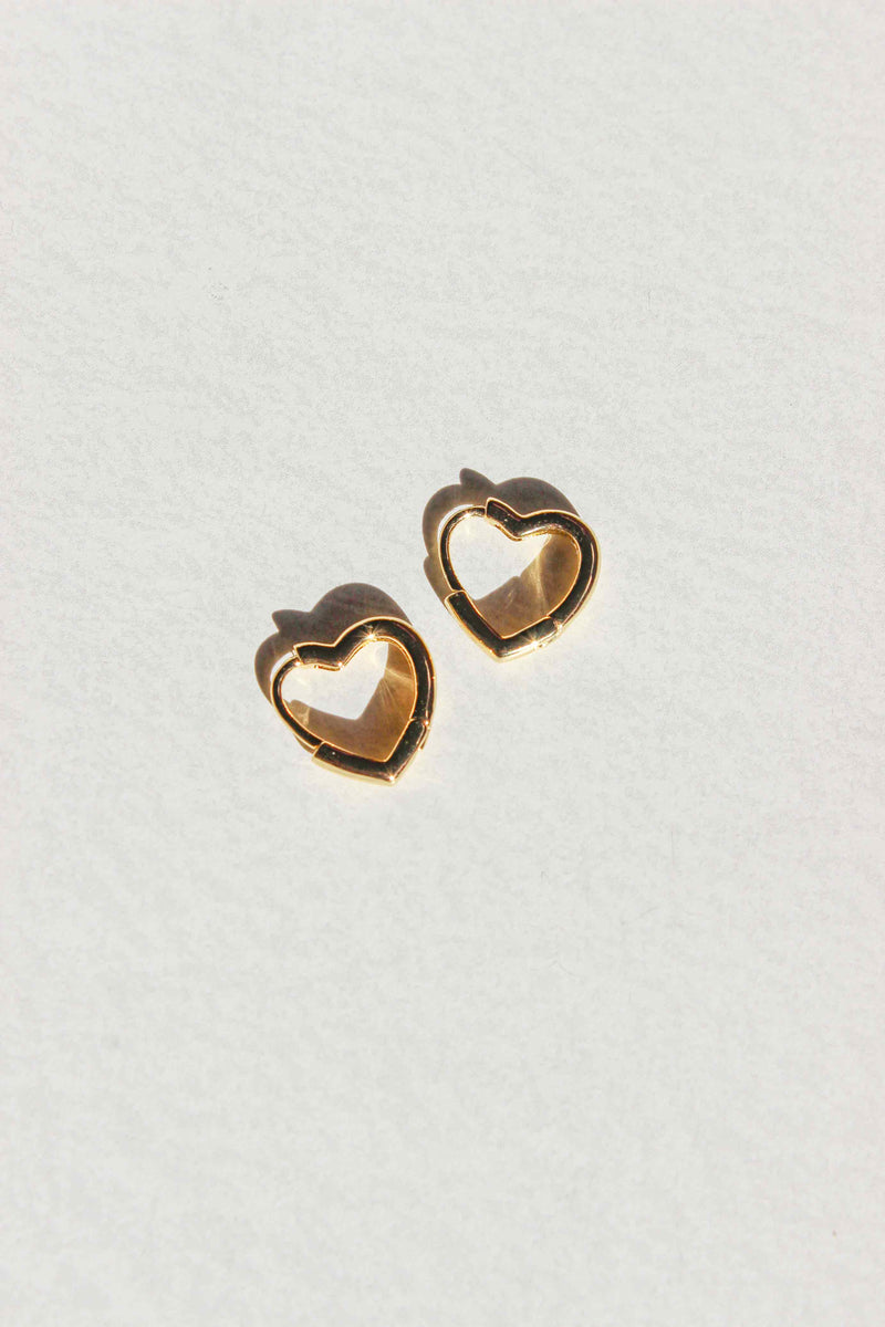 Mini Heart Earrings