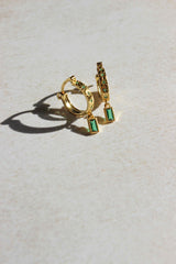 Ingrid Earrings/Green