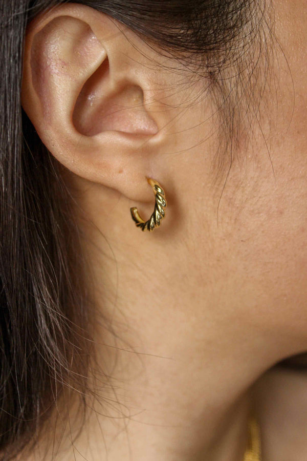 Mini Moon Earrings