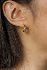 Mini Moon Earrings