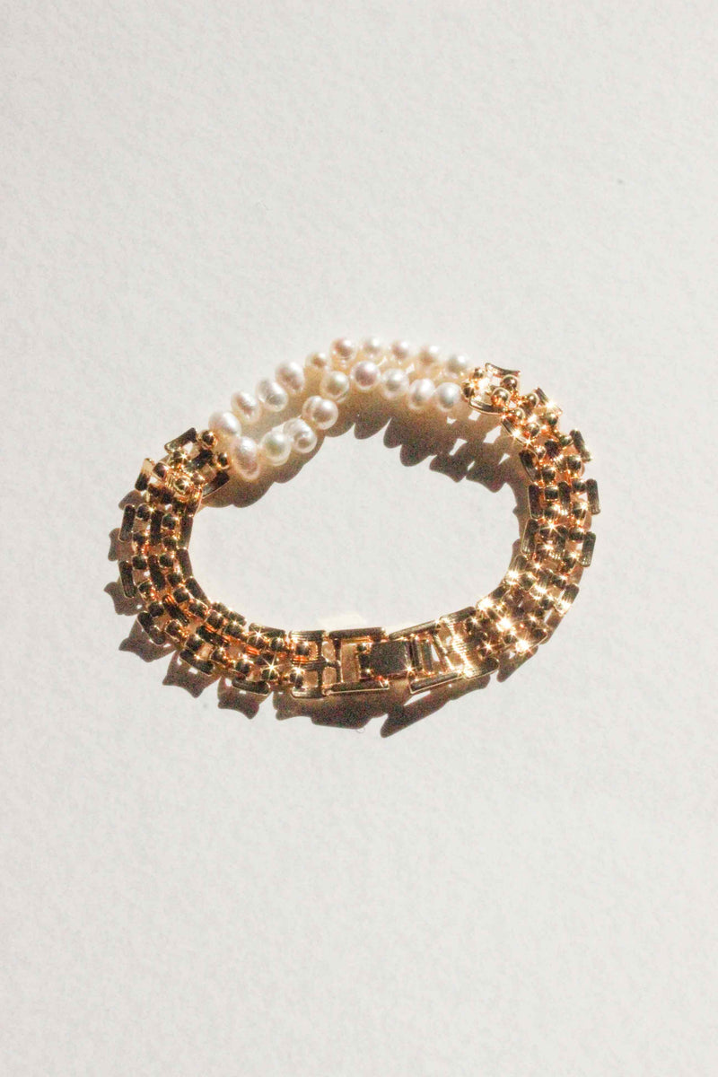Pearl Band Bracelet