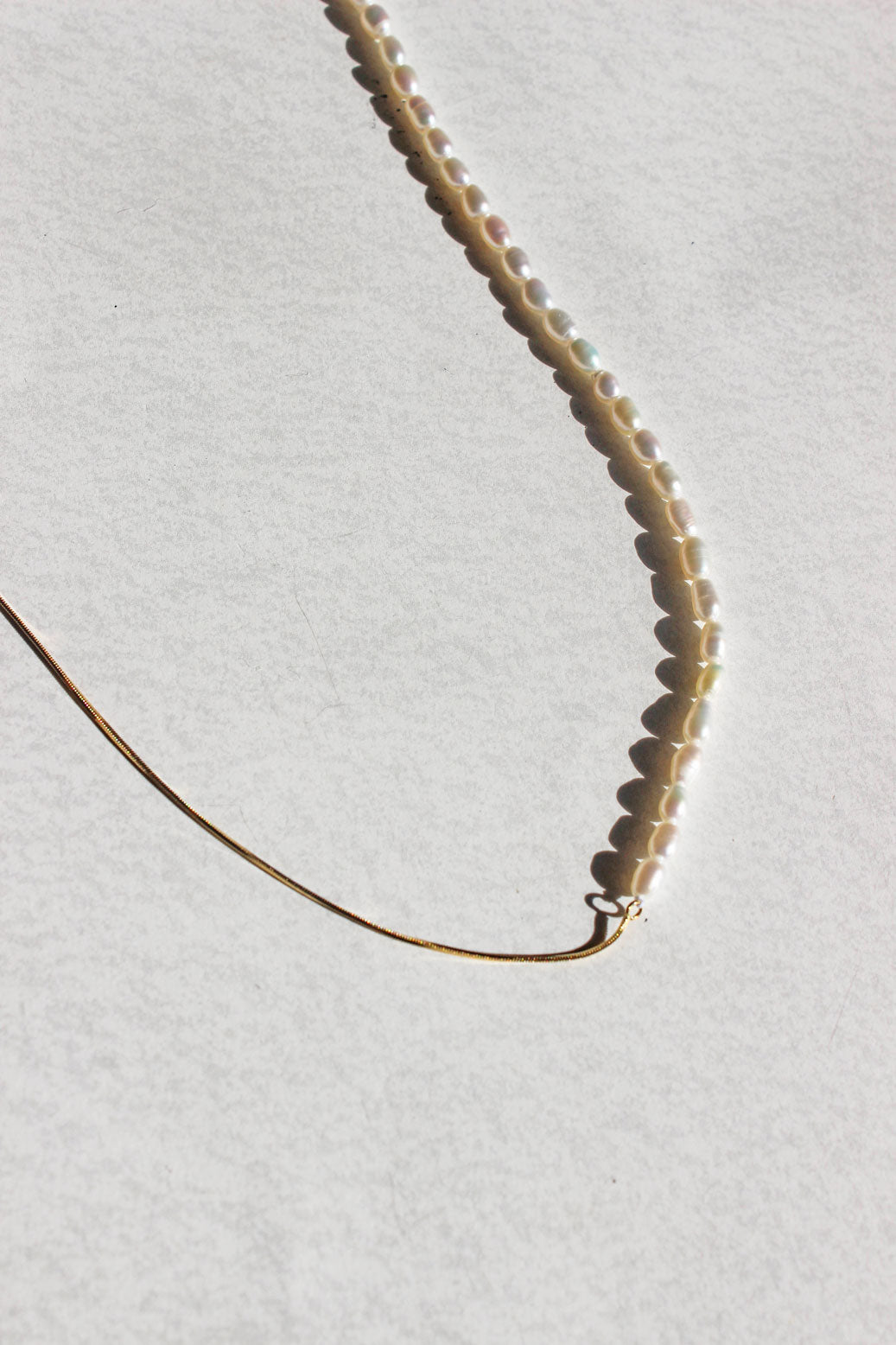 Gold Pearl Harmony Necklace