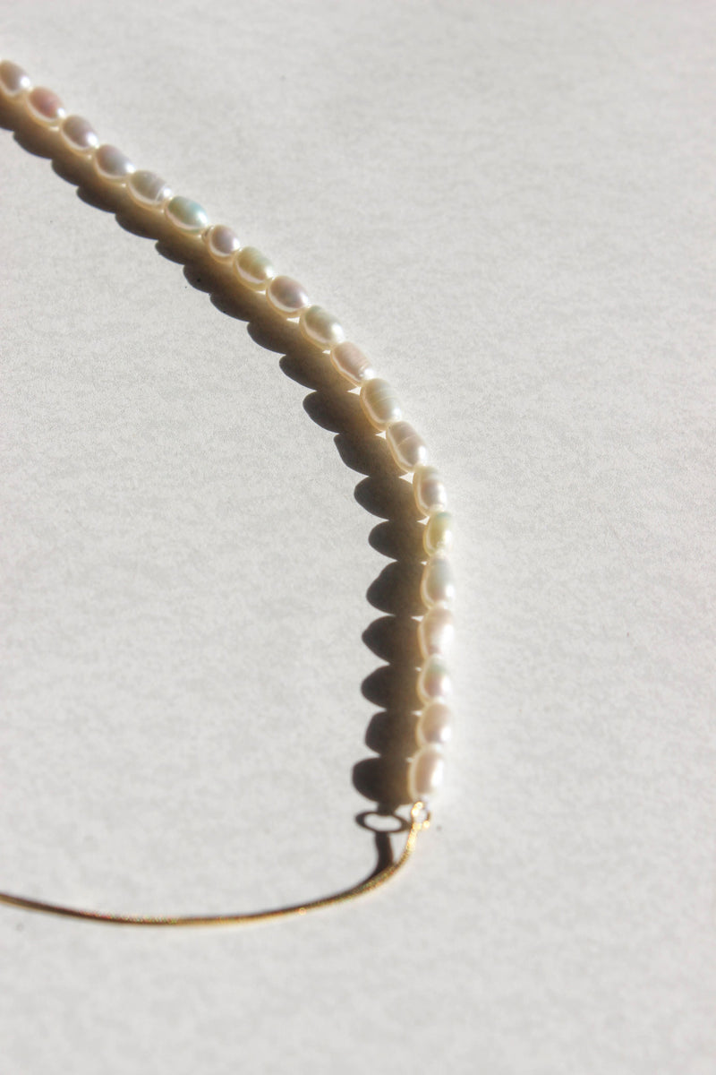 Gold Pearl Harmony Necklace