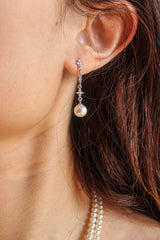 Pearl Radiance Drop Earrings