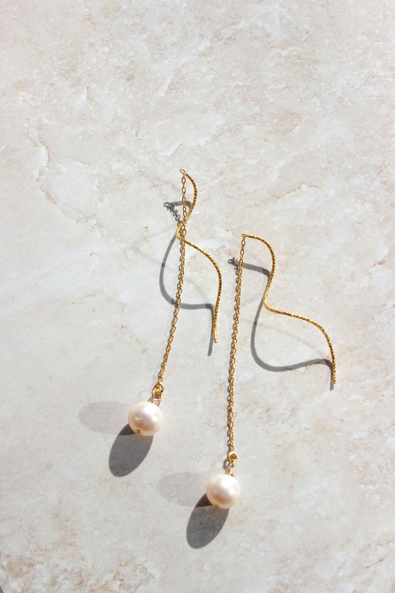 Avery Threader Earrings