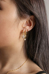 Earrings Charm/Pearl