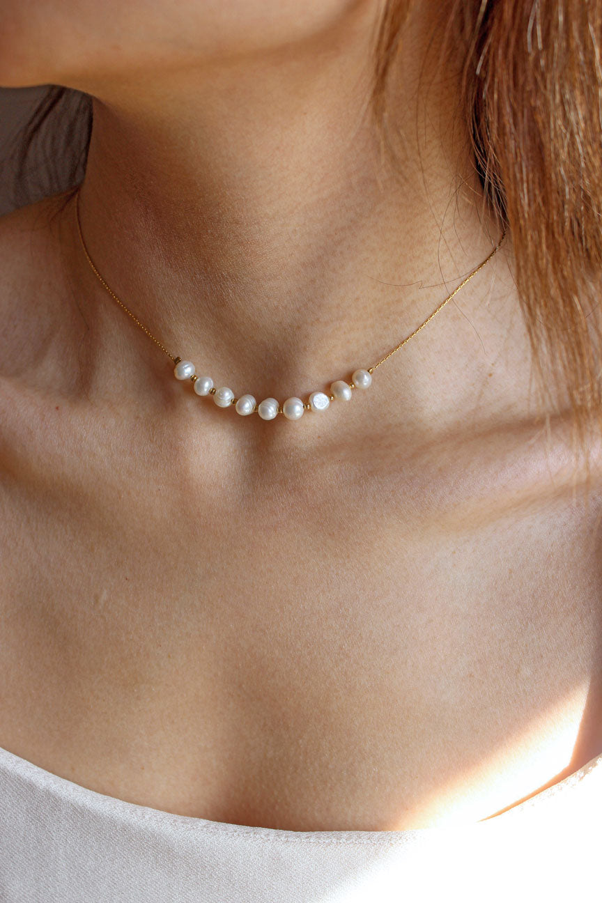 Alyssa Pearl Necklace