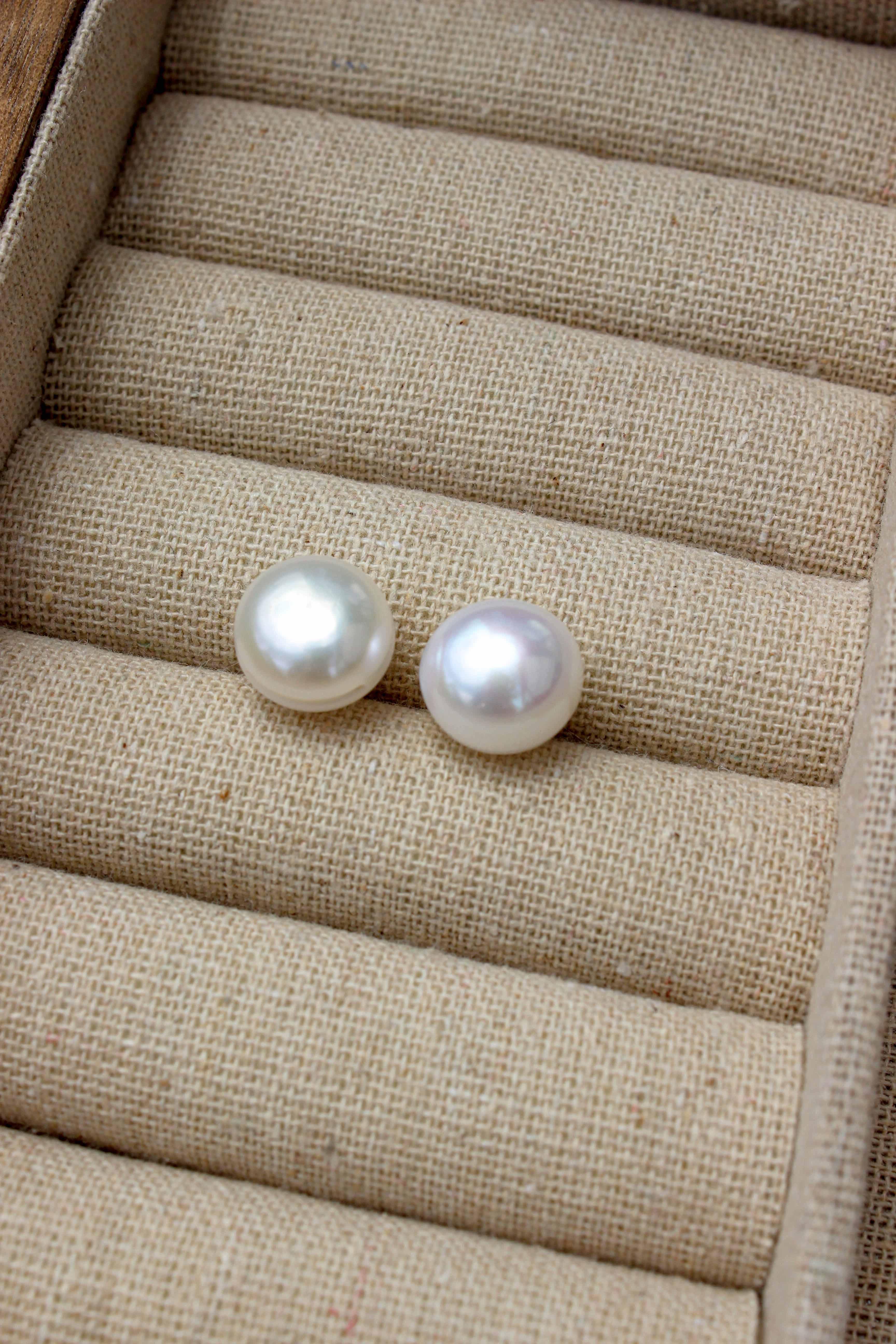 Bridget Pearl Stud Earrings