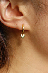 Petite Heart Earrings